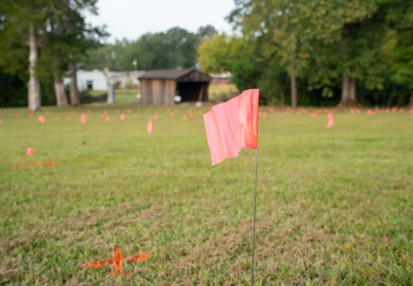 Marked gravesites - Mulberry Street Cemetery - LaGrange, Georgia